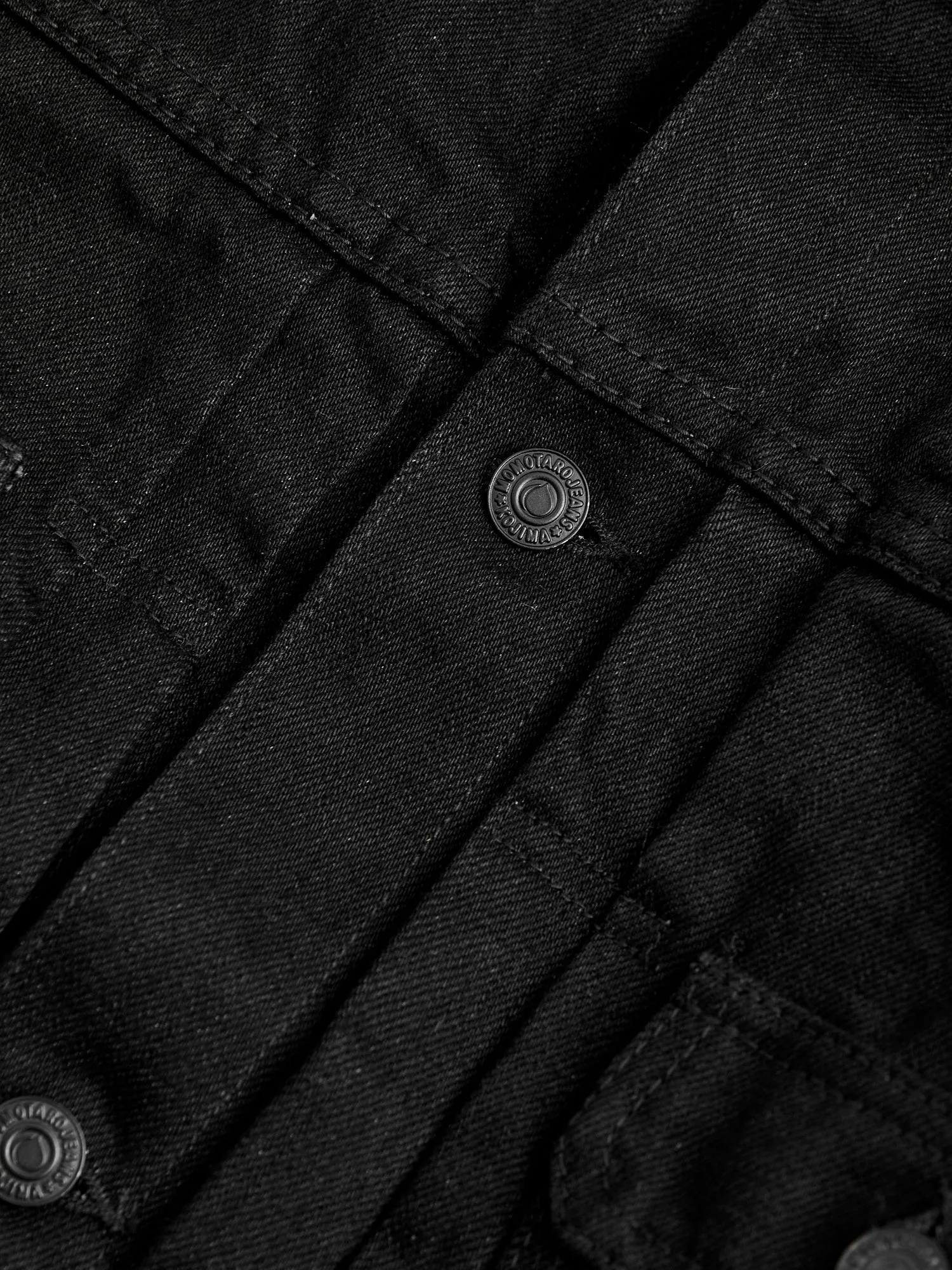 15.7oz Double Black Selvedge Denim Type-2 Jacket