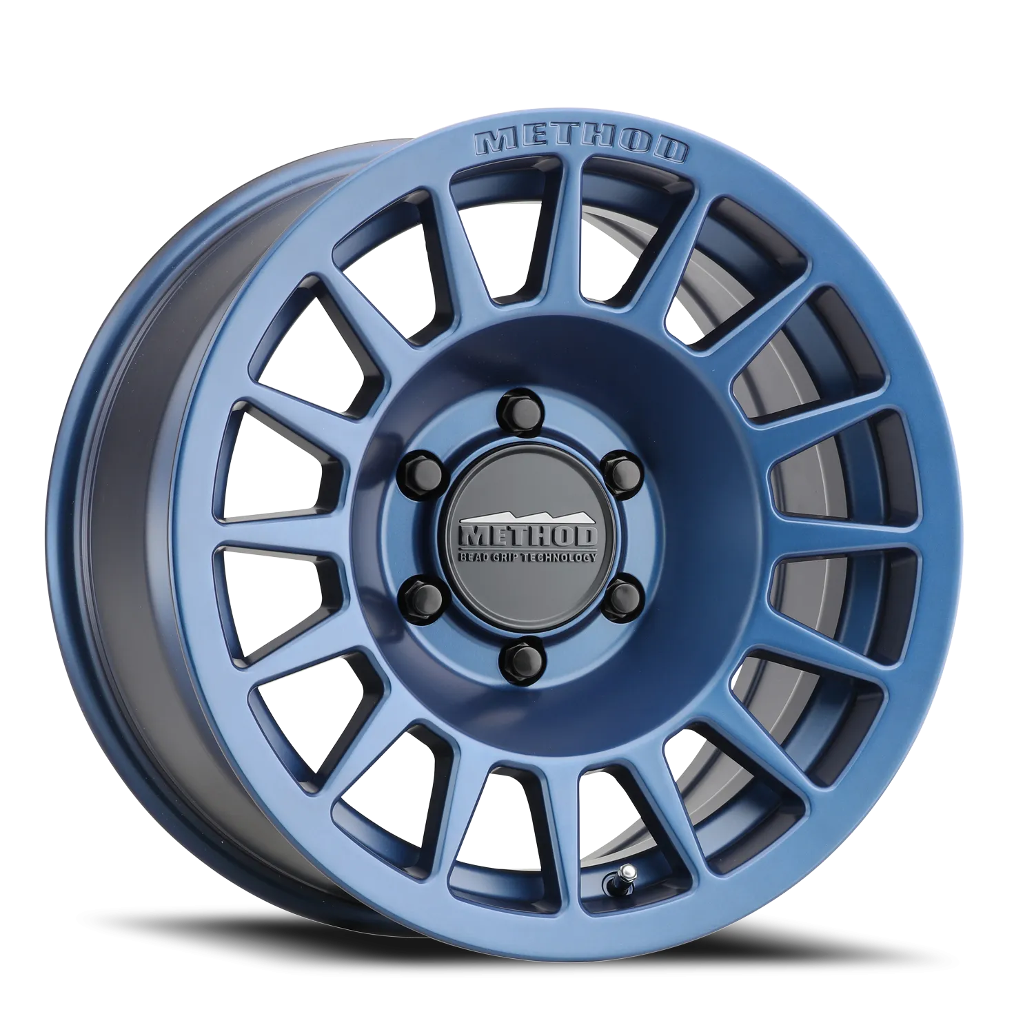 Aluminum Wheels 17x8.5 Bead Grip MR707 Bolt Pattern 6 On 135 Offset 0 Lip Size 0 Bahia Blue BL Method