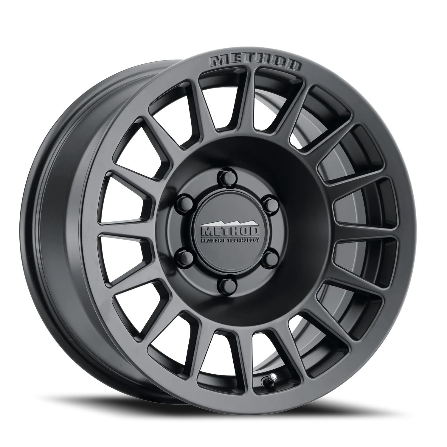 Aluminum Wheels 17x8.5 Bead Grip MR707 Bolt Pattern 6 On 135 Offset 0 Lip Size 0 Matte Black MB Method