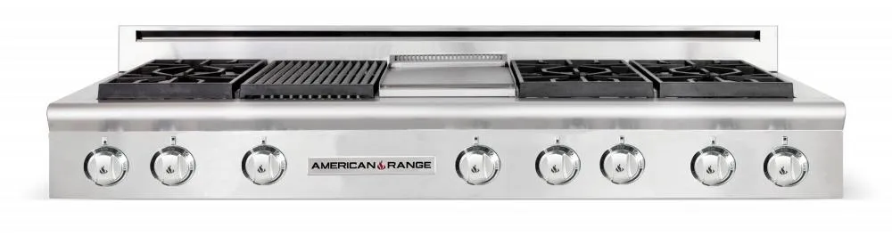 American Range AMERICANRANGELEGENDARSCT6062GR Legend 60 Inch Cuisine Rangetop