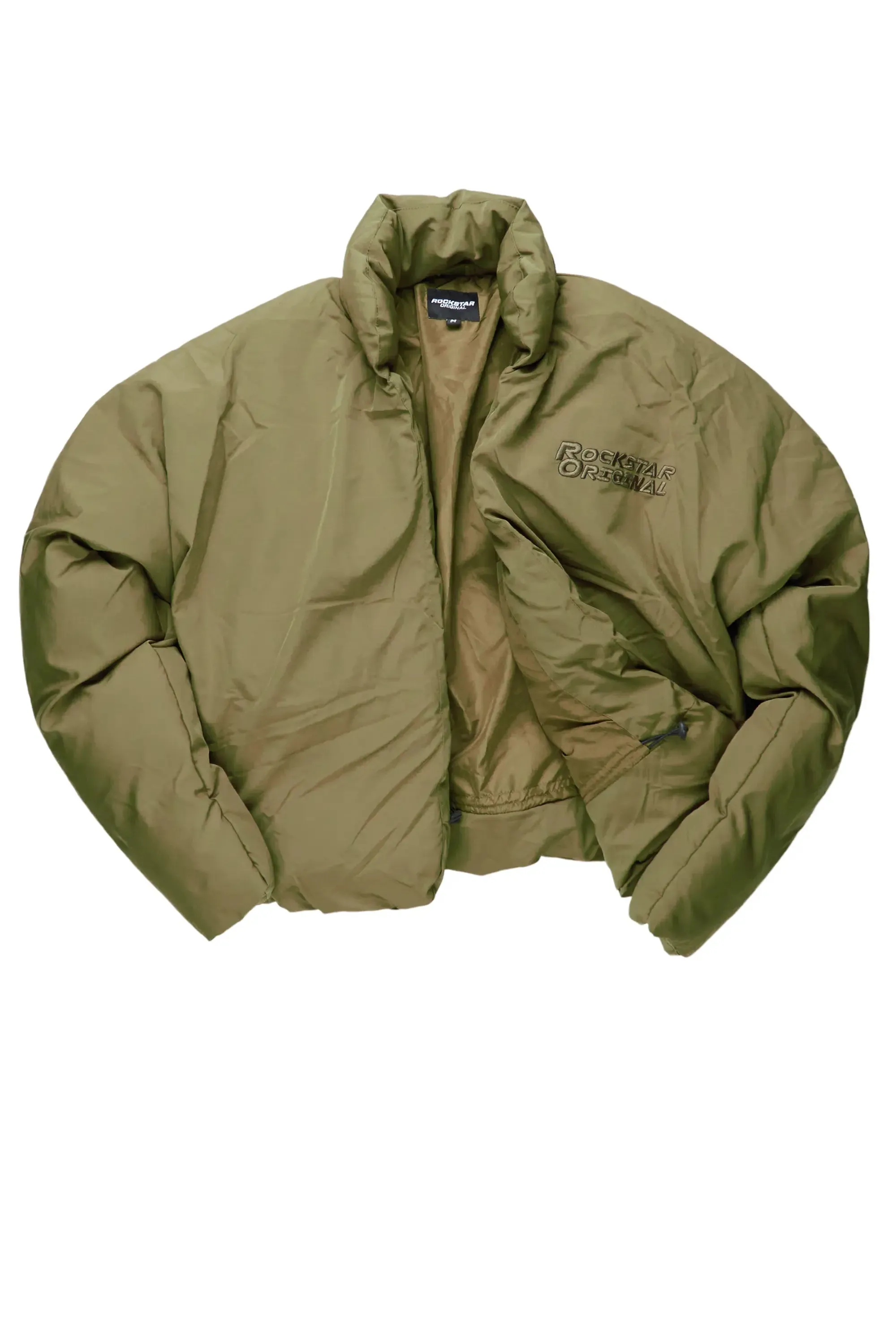 Damien Olive Puffer Jacket
