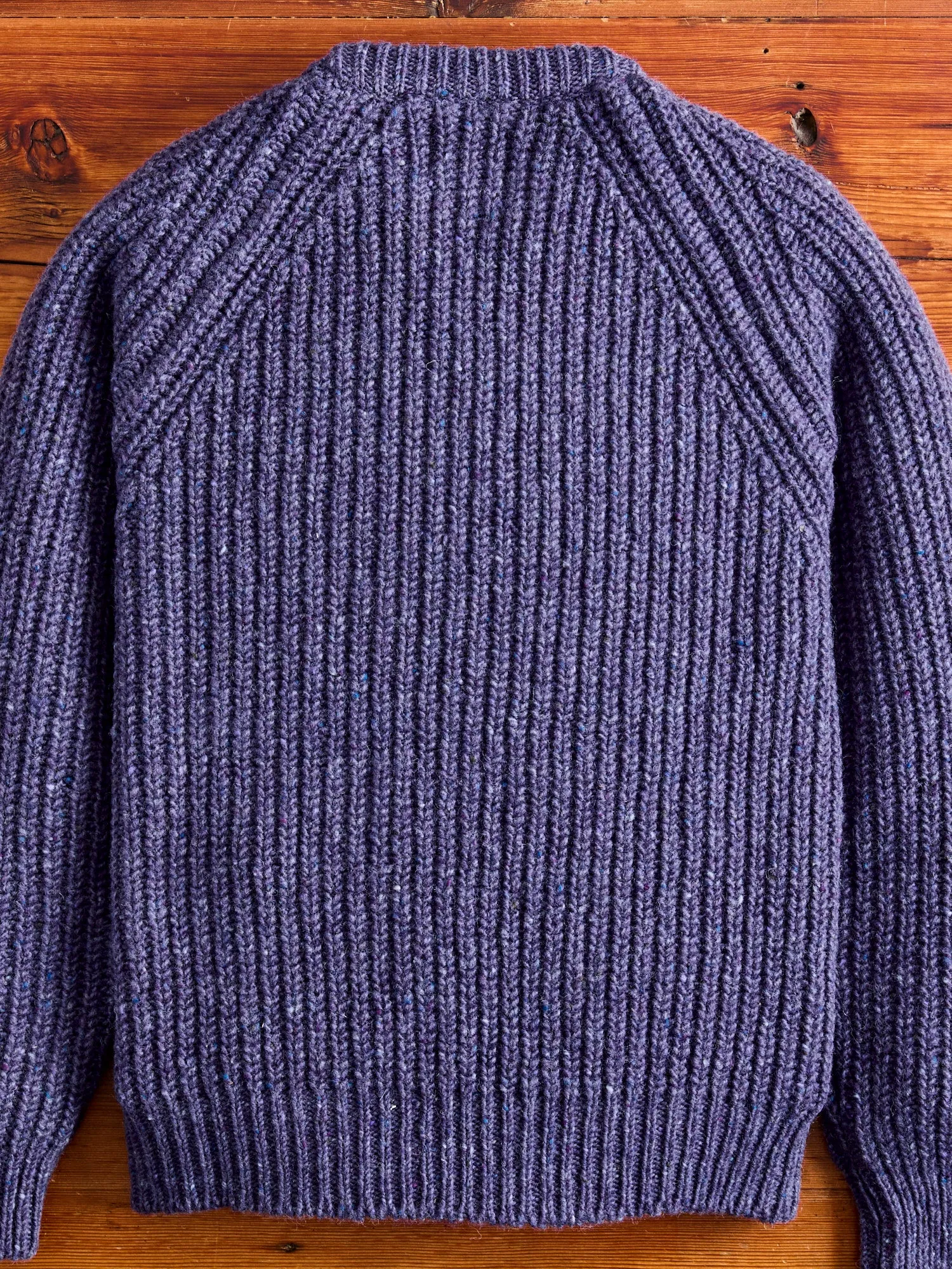 Violet Dreams Wool Knit Sweater - Taste of the Future