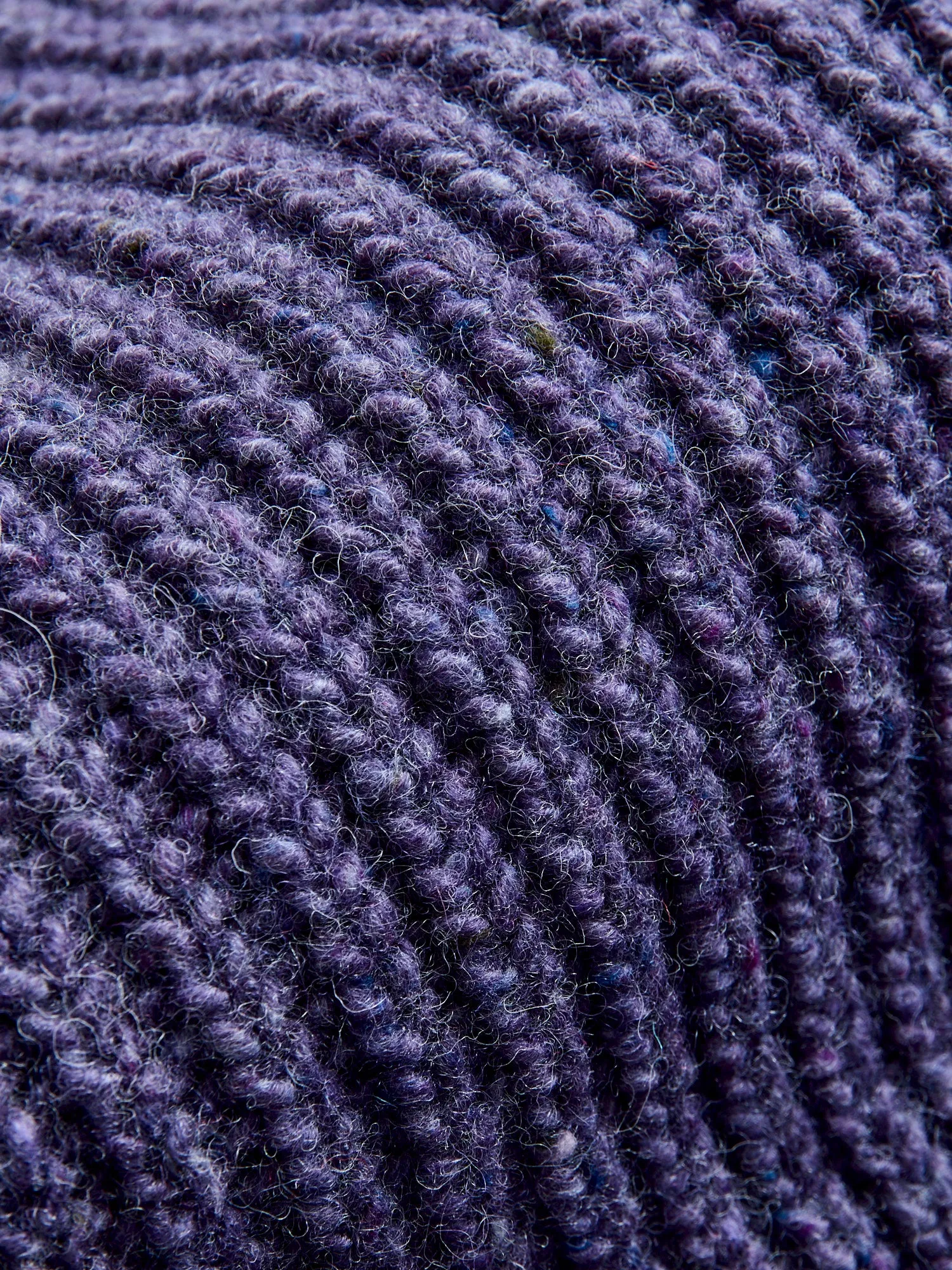 Violet Dreams Wool Knit Sweater - Taste of the Future