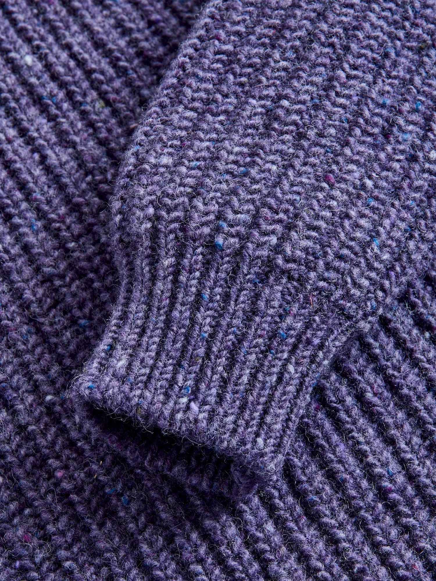 Violet Dreams Wool Knit Sweater - Taste of the Future