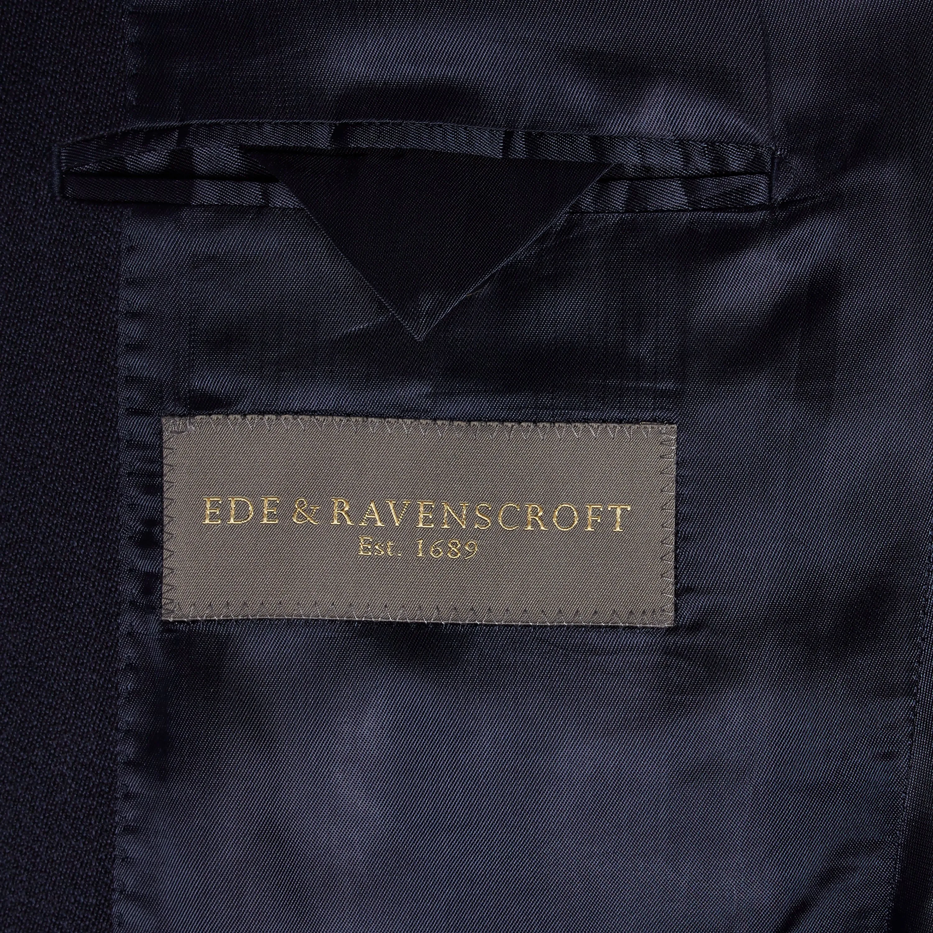 Rothbury Navy Covert Twill Coat