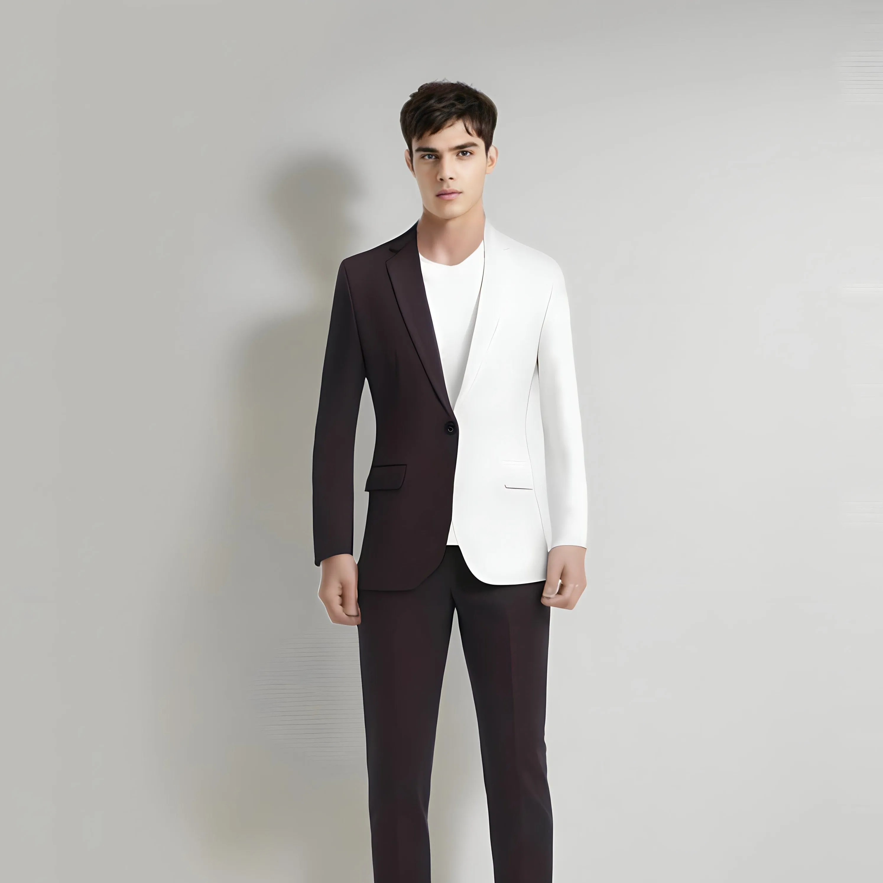 Geoffrey Splice Slim Fit Blazer Jacket for Men - Stylish & Versatile Suit Jacket