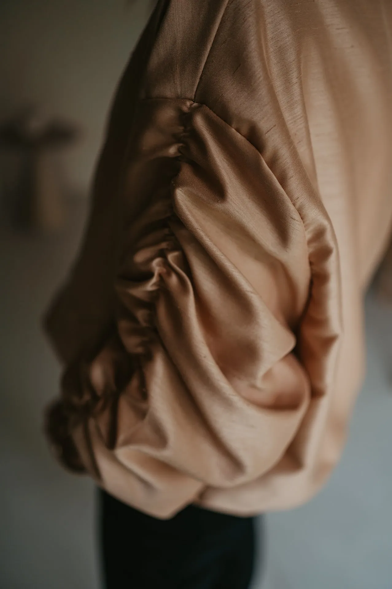 Titolo bomber jacket I Gold