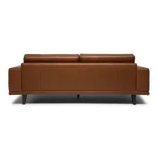 TOLEDO CARAMEL LEATHER SOFA