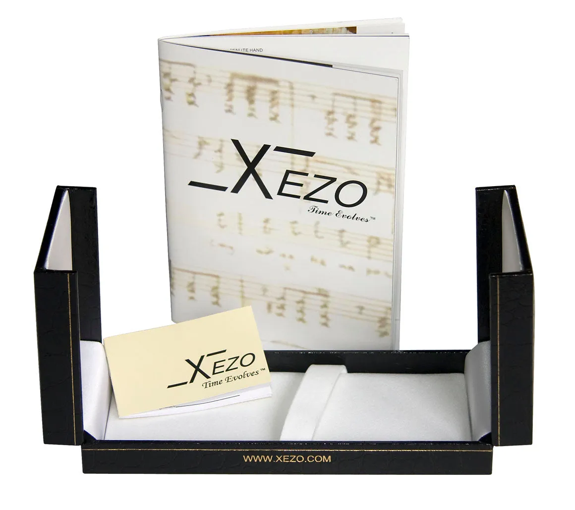 Xezo Maestro® All Black Mother of Pearl RG